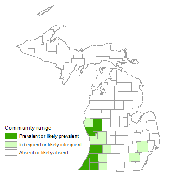 county distribution map